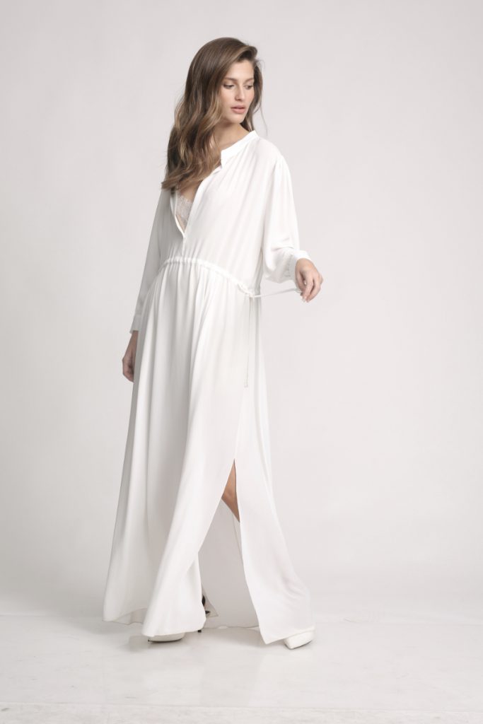 White galabia - Anat Manos Wedding and Evening Dresses